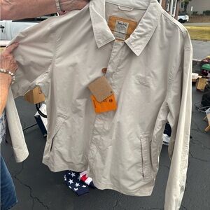Timberland Men's Light Tan Shirt Jacket